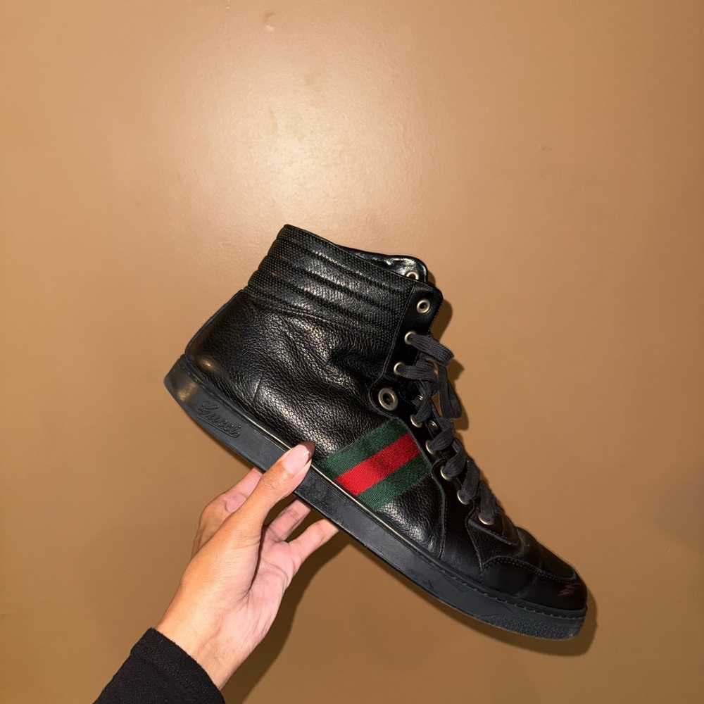 Men’s Gucci Coda Guccissima High-Top Sneakers (No Box) - Picture 6 of 8